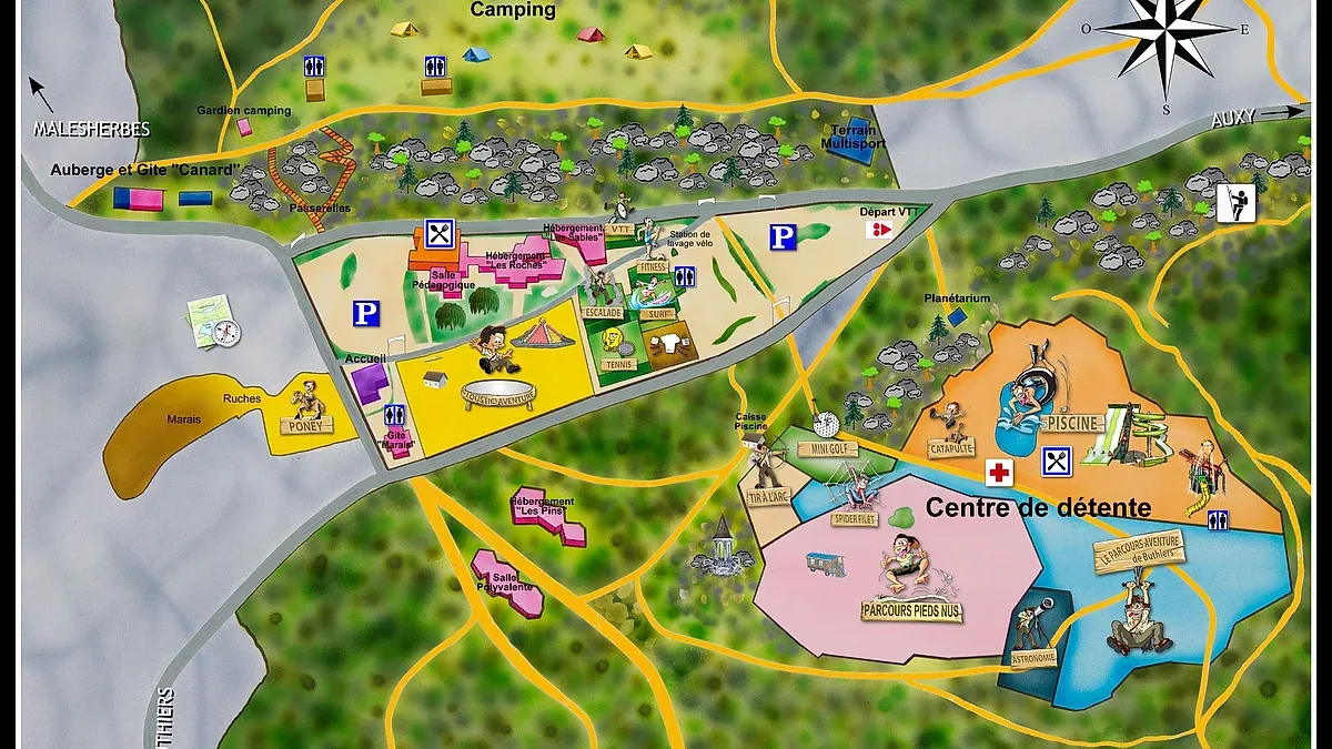 Piscine de Buthiers - Île de Loisirs